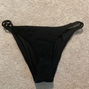Black bikini bottoms